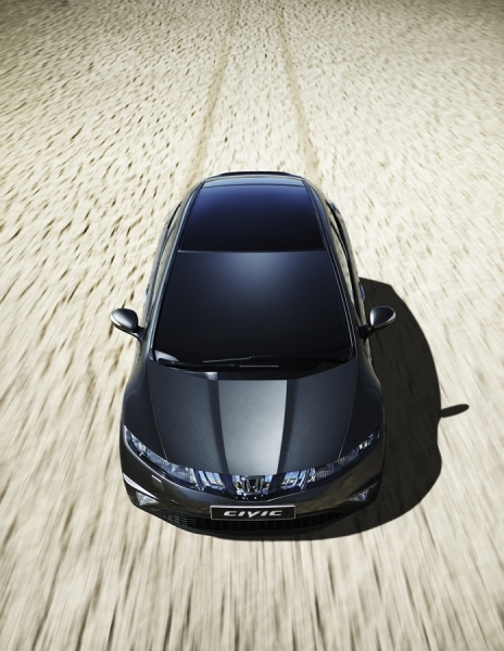 Photograph James Callaghan Honda Civic on One Eyeland